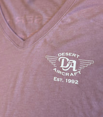 DA "Lets Fly" Ladies V-Neck Shirt